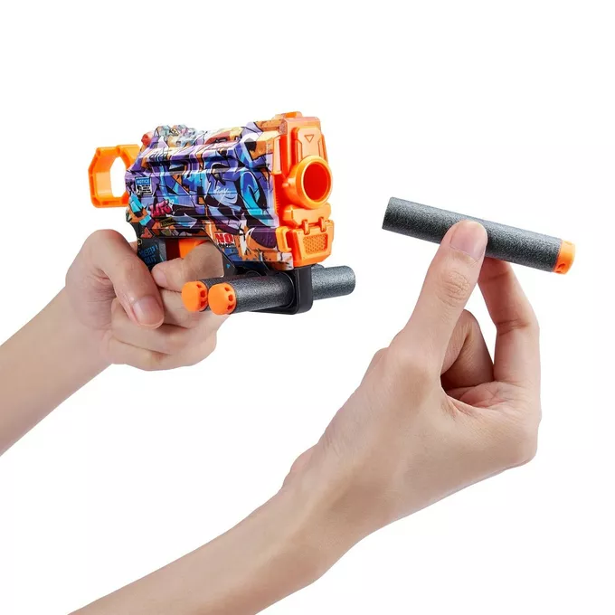 X-Shot Wyrzutnia SKINS MENACE (8 Strzałek) wzór D