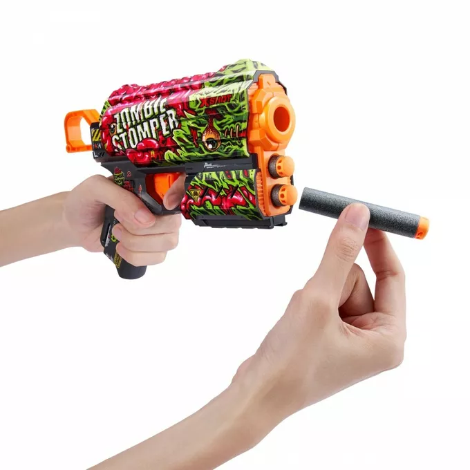 ZURU X-Shot Wyrzutnia SKINS FLUX  (8 Strzałek) Wyrzutnia wzór A