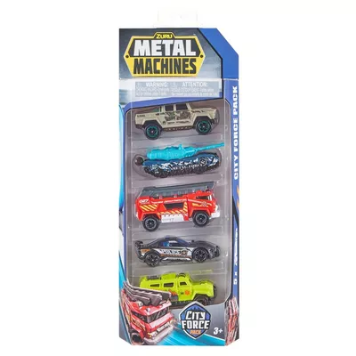 Metal Machines Zestaw pojazdów 5-pak seria 2