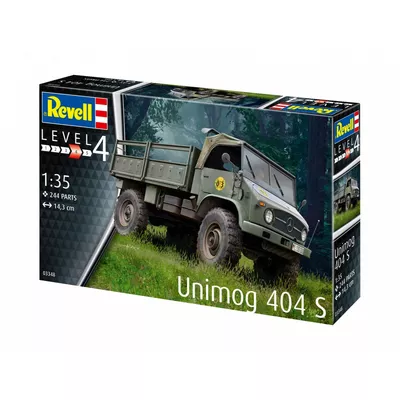 Revell Model do sklejania Pojazd UNIMOG 404 S 1/35
