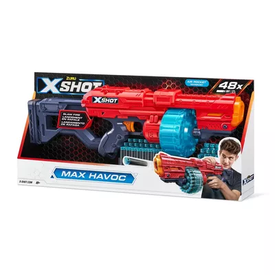 X-Shot Wyrzutnia Excel Max Havoc 48 strzałek
