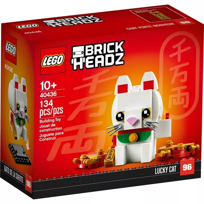 LEGO Klocki BrickHeadz 40436 Kot szczęścia