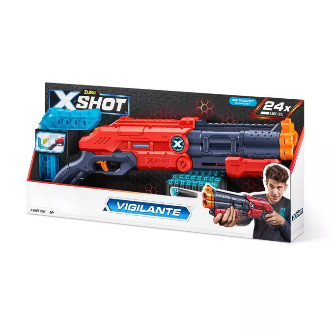 X-Shot Wyrzutnia Excel Vigilante 24 strzałki