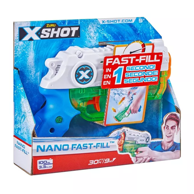 X-Shot Wyrzutnia wodna Fast-Fill Nano