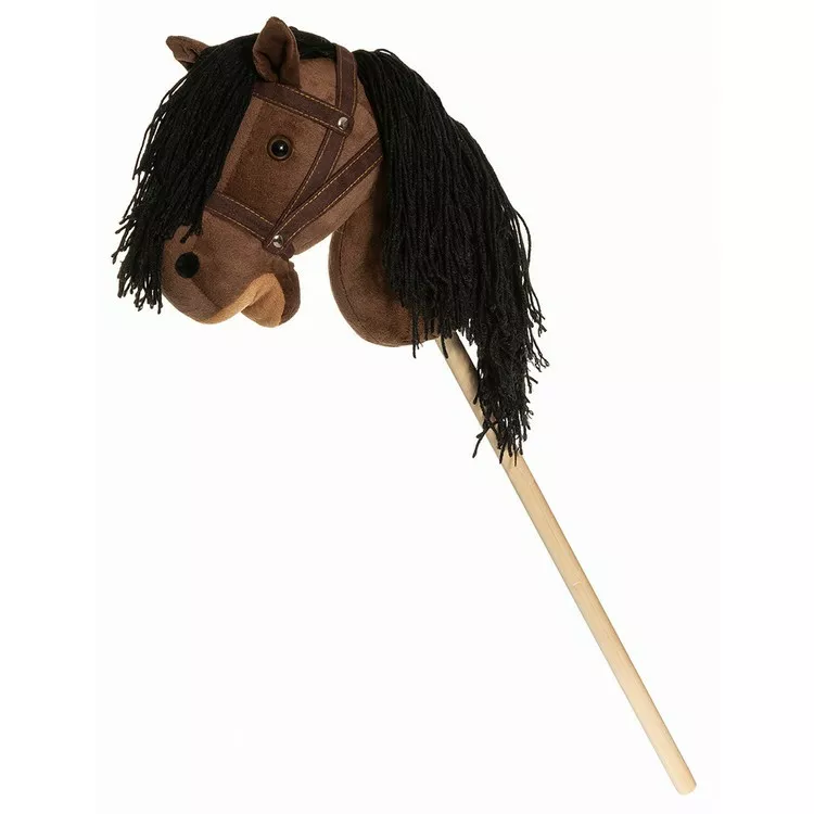 Tootiny Koń na kiju Hobby Horse brązowy z lejcami 80cm