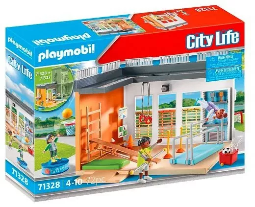 Playmobil Zestaw z figurkami City Life 71328 Rozbudowa: Hala sportowa