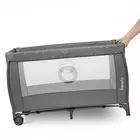 Lionelo Łóżeczko turystyczne Stefi Plus Grey Multicolor