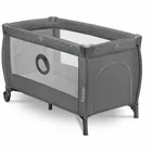 Lionelo Łóżeczko turystyczne Stefi Plus Grey Multicolor