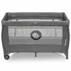Lionelo Łóżeczko turystyczne Stefi Plus Grey Multicolor
