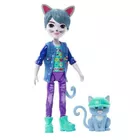 Mattel Lalka kot i figurka Enchantimals