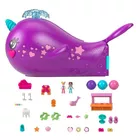 Mattel Zestaw Polly Pocket Narwal Łódź Podwodna