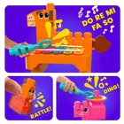 Mega Bloks Klocki sensoryczne Muzykalne zwierzątka farma