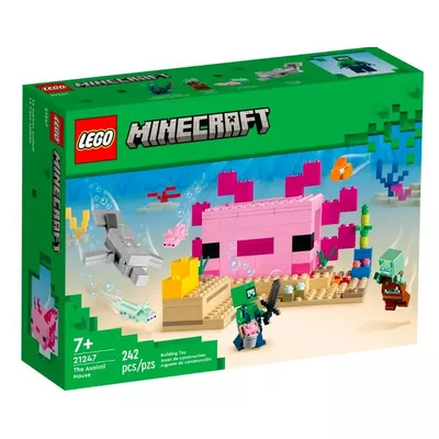 LEGO Klocki Minecraft 21247 Dom aksolotla