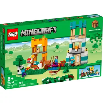 LEGO Klocki Minecraft 21249 Kreatywny warsztat 4.0