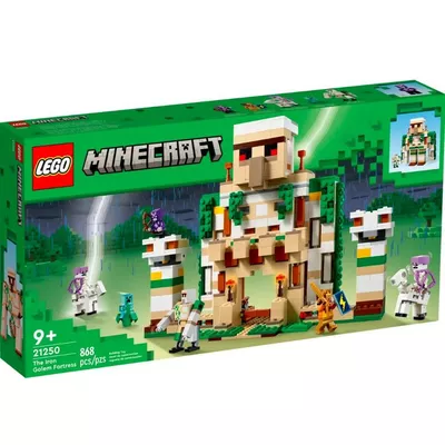LEGO Klocki Minecraft 21250 Forteca żelaznego golema