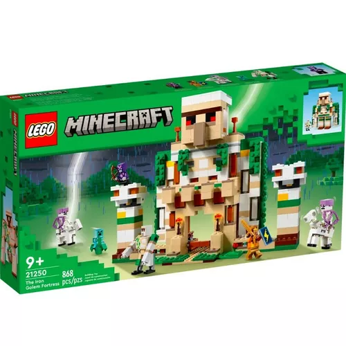 LEGO Klocki Minecraft 21250 Forteca żelaznego golema