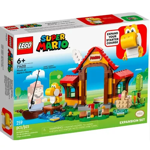 LEGO Klocki Super Mario 71422 Piknik w domu Mario - zestaw rozszerzający