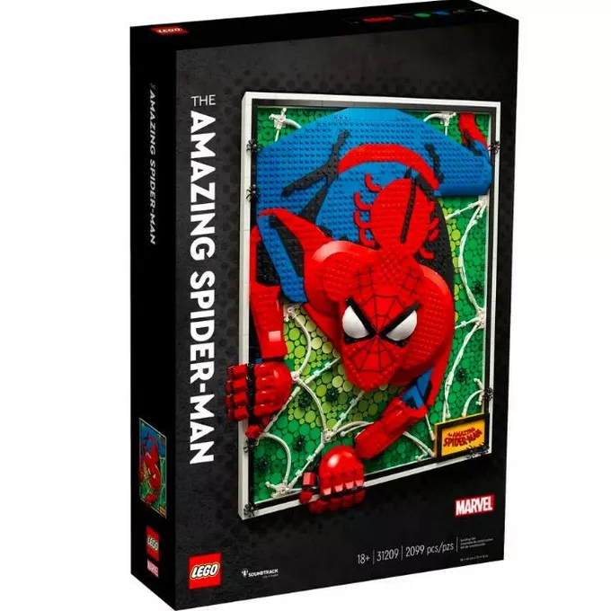 LEGO Klocki Art 31209 Niesamowity Spider-Man