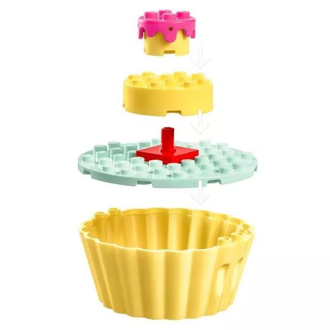 LEGO Klocki Koci Domek Gabi 10785 Pieczenie tortu z Łakotkiem