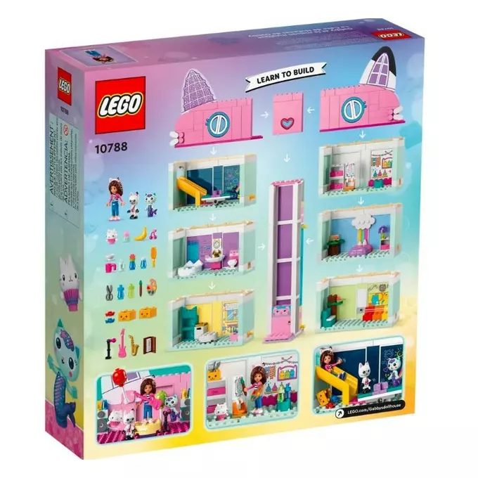 LEGO Klocki Koci Domek Gabi 10788 Koci Domek Gabi