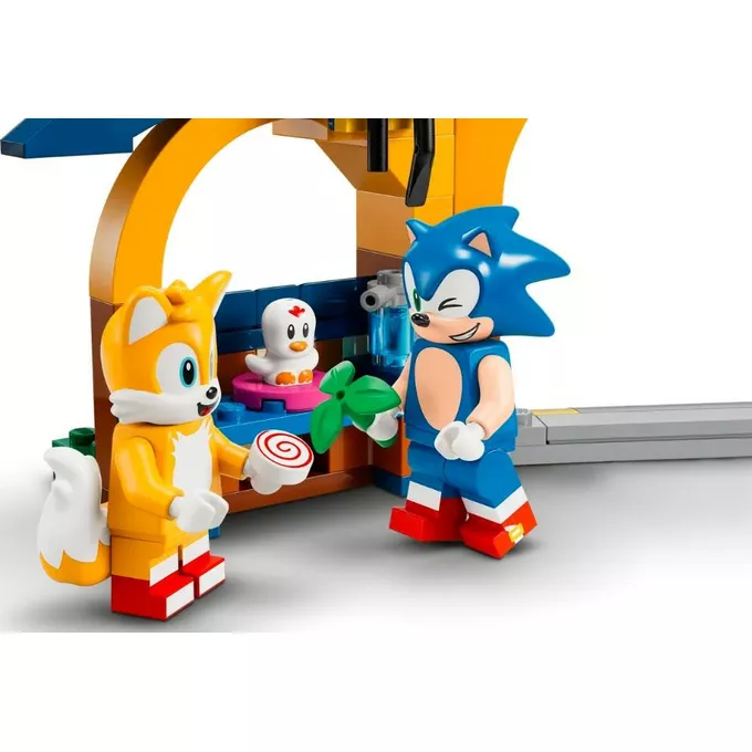 LEGO Klocki Sonic 76991 Tails z warsztatem i samolot Tornado