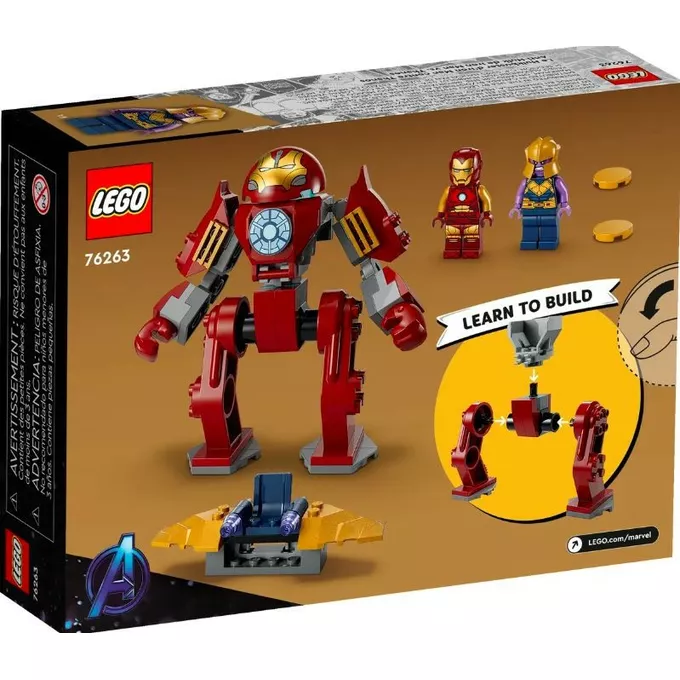 LEGO Klocki Super Heroes 76263 Hulkbuster Iron Mana vs. Thanos
