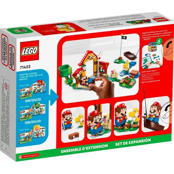 LEGO Klocki Super Mario 71422 Piknik w domu Mario - zestaw rozszerzający