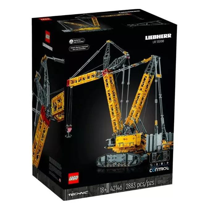 LEGO Klocki Technic 42146 Żuraw gąsienicowy Liebherr LR 13000