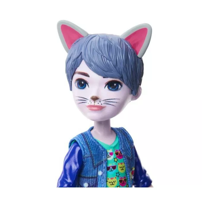 Mattel Lalka kot i figurka Enchantimals