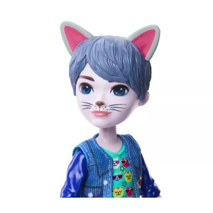 Mattel Lalka kot i figurka Enchantimals