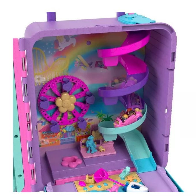 Mattel Zestaw Polly Pocket Wakacyjny kurort walizka