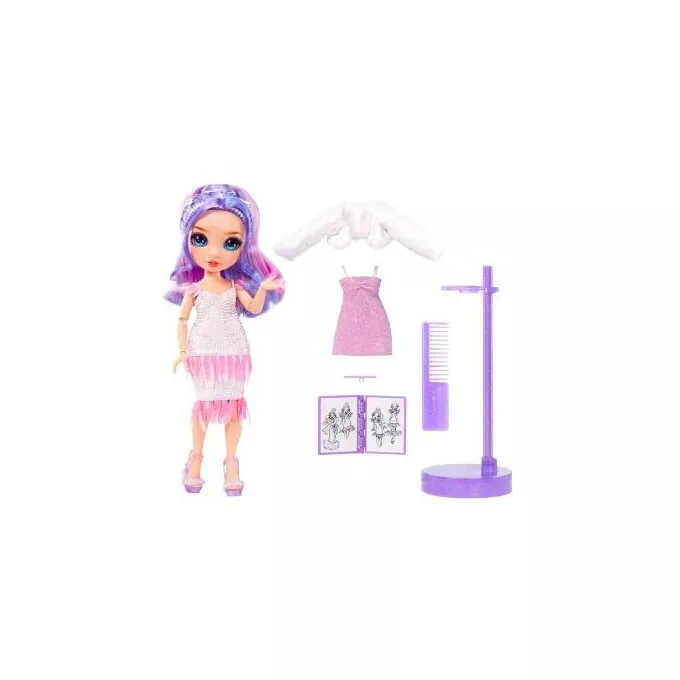 Mga Lalka Rainbow High Fantastic Fashion - PURPLE - Violet Willow