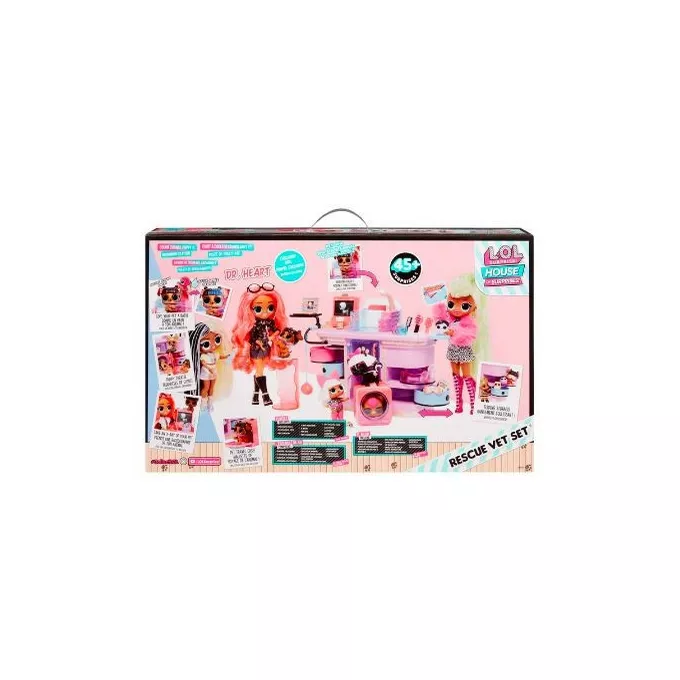 Mga Zestaw z lalką L.O.L. Surprise OMG I AM- Rescue Vet Set