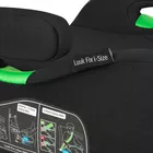 Lionelo Fotelik samochodowy Luuk Fix I-Size Black Carbon