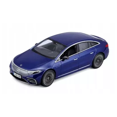 Maisto Model kompozytowy Mercedes-Benz EQS 2022 niebieski 1/27