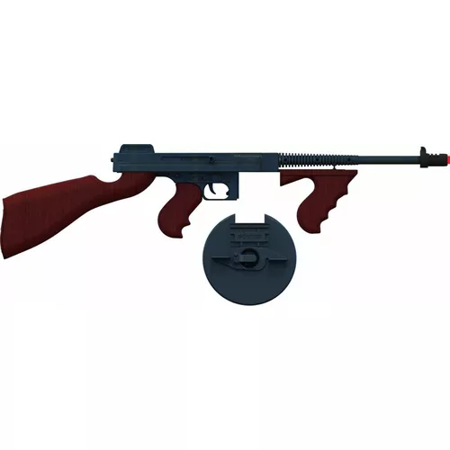 Pulio Metalowy pistolet gangsterski 8 naboi (Gonher)