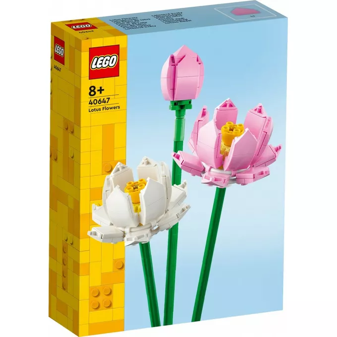 LEGO Klocki 40647 Kwiaty lotosu