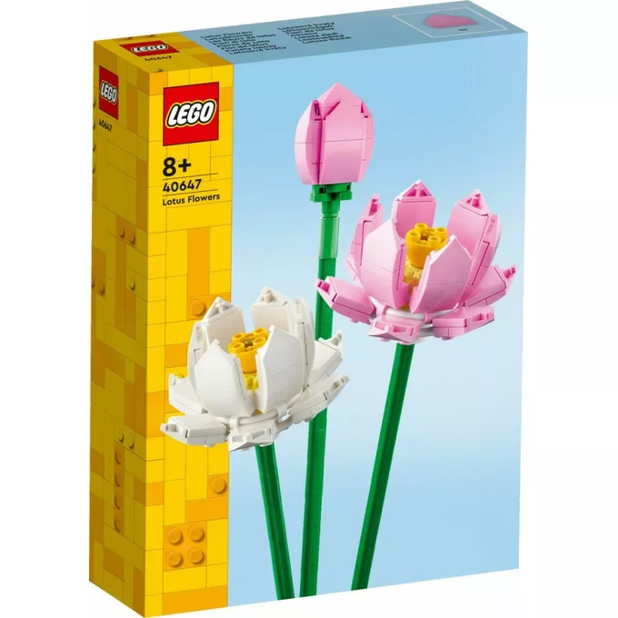 LEGO Klocki 40647 Kwiaty lotosu