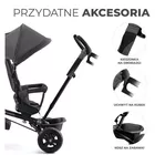 Kinderkraft Rowerek trójkołowy AVEO MALACHITE GREY