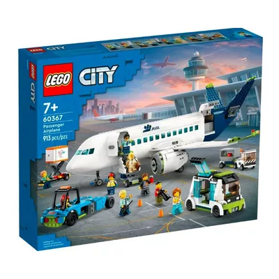 LEGO City 60367 Klocki Samolot pasażerski
