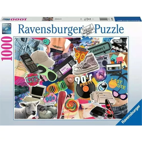 Ravensburger Polska Puzzle 1000 elementów Lata 90-te