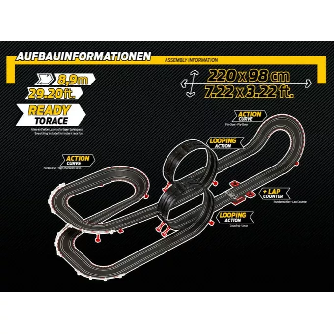 Carrera Tor DTM High Speed Showdown 8,9m