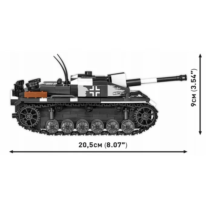 Cobi Klocki Klocki StuG III Ausf.F/8 &amp; Flammpanzer