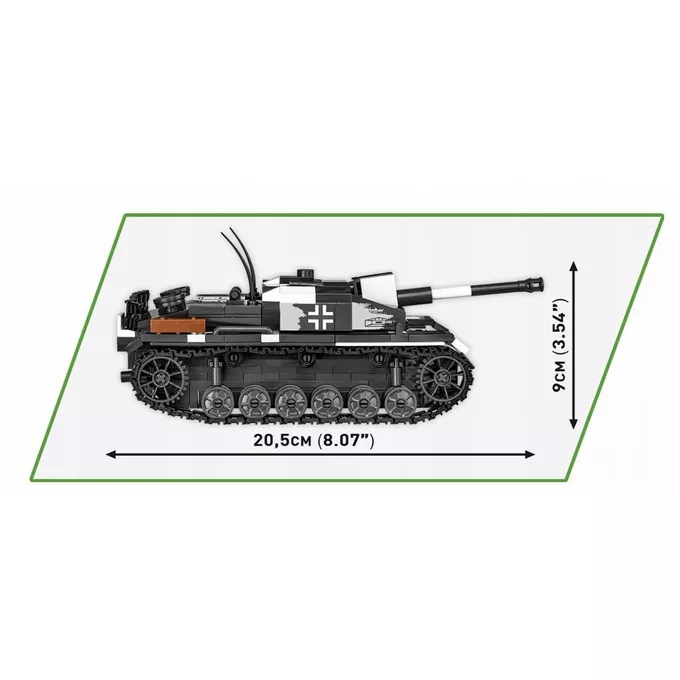 Cobi Klocki Klocki StuG III Ausf.F/8 &amp; Flammpanzer