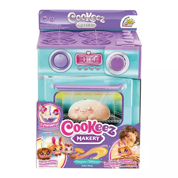 Cobi Maskotka interaktywna COOKEEZ MAKERY Pieczone Chlebusie