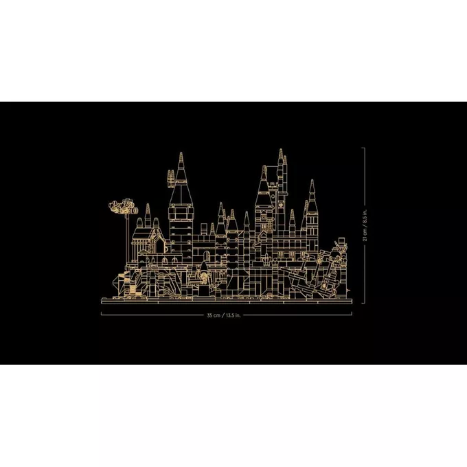 LEGO Harry Potter 76419 Klocki Zamek Hogwart i błonia