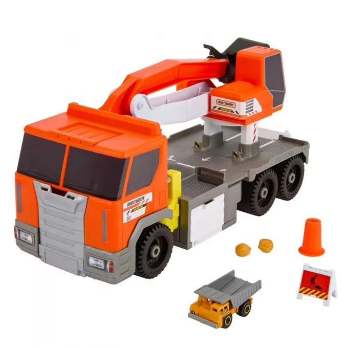 Mattel Zestaw pojazdów Matchbox Ciężarówka - Koparka