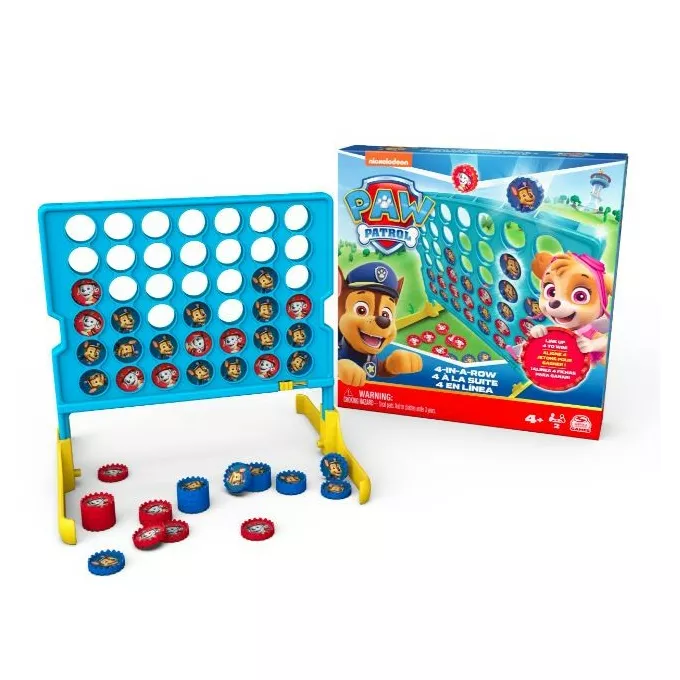 Spin Master Gra 4 W Rzędzie Psi Patrol