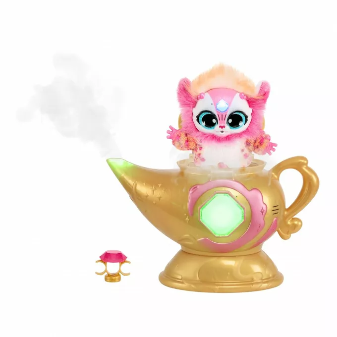 Tm Toys Maskotka interaktywna Magic Mixies Lampa Dżina Różowa