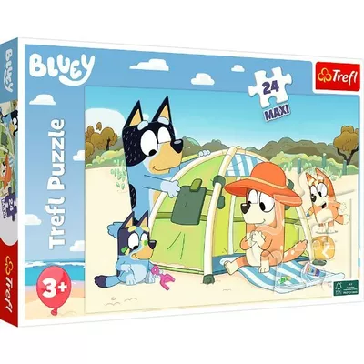 Trefl Puzzle 24 elementy Maxi Bluey Wspaniały świat